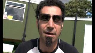 NME Video Serj Tankian at Leeds Festival [upl. by Assetniuq]