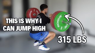 50 Inch Vertical Jump Training My Power Clean Is Leveling Up [upl. by Kyre]