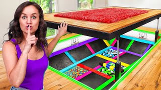 I Built a Trampoline Park In My House [upl. by Vizza]