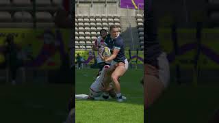 Slick Hands As Alex Goes In For Her First Try rugby scottishrugby asone [upl. by Malkin873]