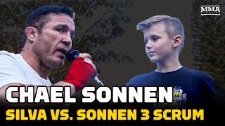 Chael Sonnen Will Be Devastated If He Loses Anderson Silva Boxing Match  MMA Fighting [upl. by Sawyere]