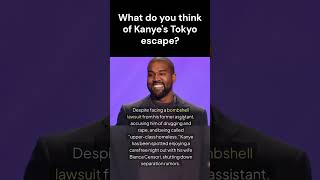 Kanye West Escapes to Tokyo Amid Controversy 🚨 [upl. by Temp]