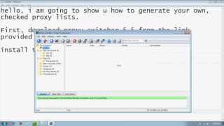 GENERATE PROXY LIST FOR FREEUPDATED [upl. by Micky]