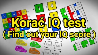 Korać IQ test  Find out your IQ score [upl. by Conan]