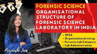 Organisational Set up of Forensic Science Laboratories in India  Forensic Science  Priyanshi Jain [upl. by Sloane839]