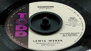 Lewis Weber  Someone 1961 [upl. by Mccafferty466]