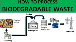 Biomethanation an Anerobic Digestion Convertion of Biodegradable Waste into Electricity amp Compost [upl. by Dorolisa382]