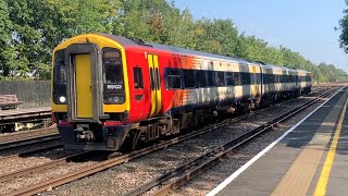 Trains at Hersham [upl. by Chrystal]