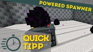 Enderio Powered Spawner  Quick Tipp [upl. by Bakemeier]