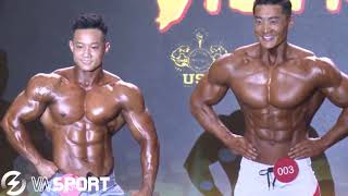 Long Wu vs Tuấn Anh  Muscle Contest Vietnam 2019 Video HD [upl. by Yarled]