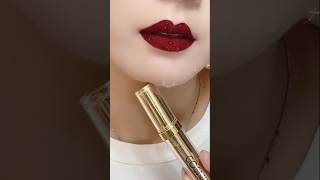 Dark mehroon colour lipstick shades 😍 makeup lipsticklover [upl. by Bokaj]