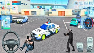 POLICE DRIVING GAME  police sim 2022  android gameplay  gamingvideos [upl. by Ahsinid]