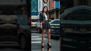 Stunning asian girls on the street street fashion 40 fashion fashionblogger [upl. by Notelrahc]