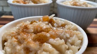 Creamy Old Fashioned Rice Pudding [upl. by Jezabel]