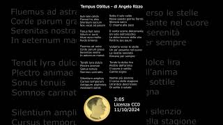 Tempus Oblitus  di Angelo Rizzo  11102024 [upl. by Ibrab209]