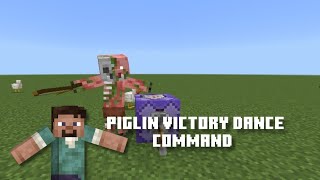 Piglin Victory Dance Tutorial [upl. by Lebiram623]