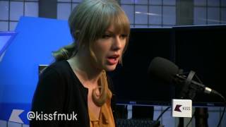 Taylor Swift at Kiss FM UK [upl. by Nyrraf]