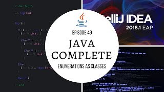 Java Complete Tutorial Ep 49  Enumerations as Classes [upl. by Nawad]