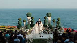 The Ungasan Clifftop Resort  Wedding of Ivan amp Christine [upl. by Tolmann]