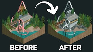 Fixing My Oldest RCT2 Designs [upl. by Iam]