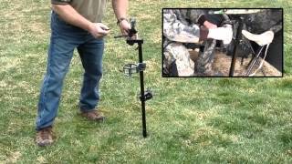 Ground Blind Stake  Attach Ground Blind Accessories [upl. by Soilissav]