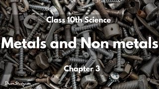 Metals and Non metals  CBSE Class 10 X Science Chemistry  Toppr Study [upl. by Areemas848]