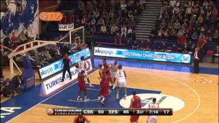 Highlights CSKA MoscowAnadolu Efes Istanbul [upl. by Rebeca7]