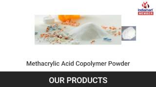 Carbomer Powder And Polacrin Potassium By Shreeji Chem Ahmedabad [upl. by Eibbor]