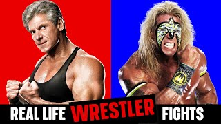 10 REAL Backstage Fights Between WWE Wrestlers [upl. by Jovitah]