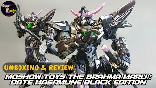 LIMITED EDITION 2023 Date Masamune Black Night MCTJ03 Moshow Toys Unboxing [upl. by Bobker]