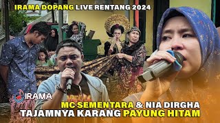 Nia Dirgha Dan Pengganti Sementara Rian Modjoe Menghibur Warga Rentang Bareng Irama Dopang [upl. by Enelyahs]