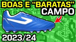 Chuteiras CAMPO BOAS e BARATAS 2324  Canal Camisas e Chuteiras [upl. by Atlanta286]