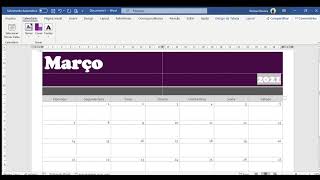 Como criar calendários no Word [upl. by Post]