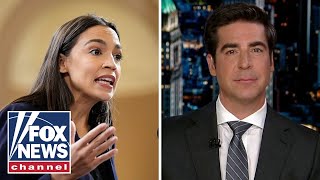 Jesse Watters AOC is mad she has to work [upl. by Nrojb31]