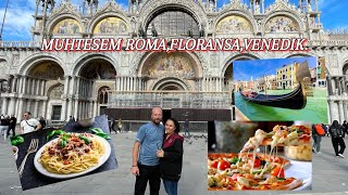 MUHTEŞEM ROMA FLORANSA VENEDİK İTALYA GEZİMİZ vlog [upl. by Suryt]