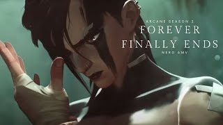 Jinx vs Vi  Forever Finally Ends ⌜AMV⌟  Arcane Season 2 [upl. by Nanis]