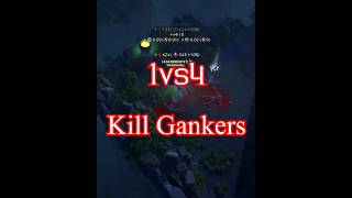 1vs4 Clarent blade vs gankers EP61 albiononline [upl. by Kannry]