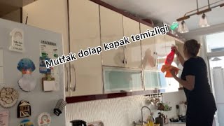 Mutfak dolap kapağı temizliği 🧼limonata 🍋yapalım👍 [upl. by Darci]