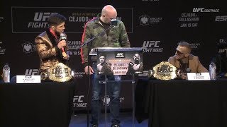 UFC Brooklyn PreFight Press Conference Highlights [upl. by Amatruda]