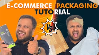 E Commerce Packaging TUTORIAL FOR BEGINNERS For Online Shipment By MANUFACTURER Viraj Packers tips [upl. by Jard]