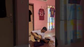 Vennila Chandana Kinnam  Short Raw Cover  Malayalam Song with Acoustic Guitar malayalamsongs [upl. by Ahsaf771]