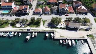 Stunning Aerial Tour Of Sami Port In Kefalonia  Captured Today At 215 Pm [upl. by Lemal14]