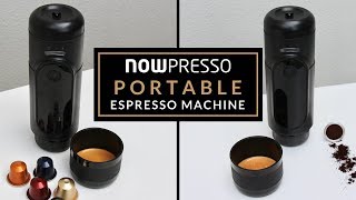 NOWpresso Portable Espresso Machine [upl. by Solracesoj]