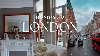 LONDON DIARIES moving to london  empty flat tour [upl. by Bara]