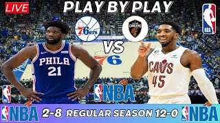 CLEVELAND CAVALIERS VS PHILADELPHIA 76ERS [upl. by Cordelie]