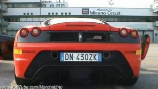 Ferrari 430 Scuderia GREAT Sound [upl. by Nosylla]