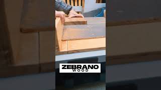 ZEBRANO wood shorts zebranowood wood mwlounge woodworking like [upl. by Trauner29]