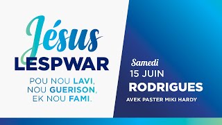 Jesus nou Lespwar  Rodrigues  Jour 3 [upl. by Hannala]