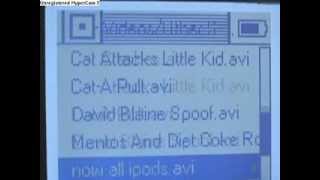 Ipod Mini Playing Gameboy Videos and Doom [upl. by Oirottiv]