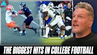 The Hardest Hits We Could Find From College Football Week 12 Are MUST SEE  Ram TRUCKED [upl. by Nnaxor583]